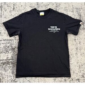 BAPE Japan Culture Daruma Tee Mens M Black A Bathing Ape Made Japan